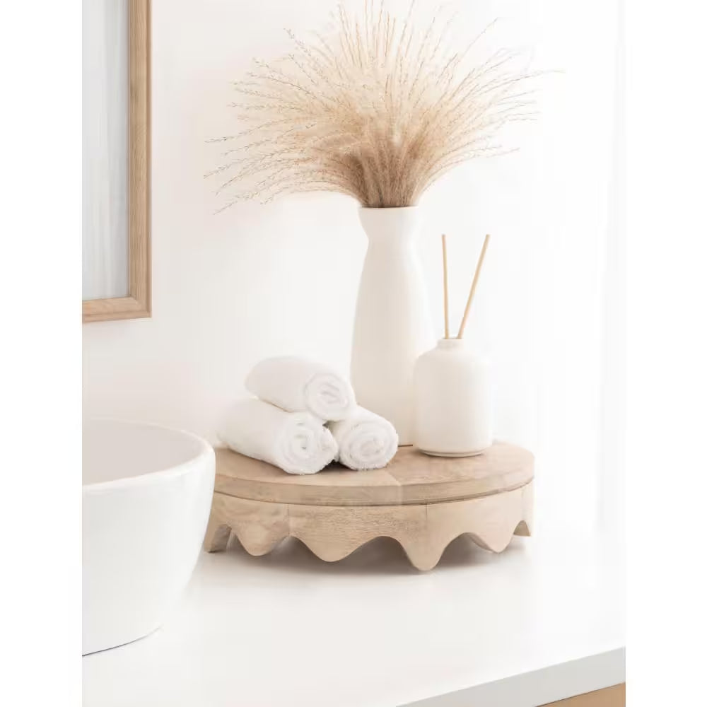 Fairlee Natural Wood Decorative Tray