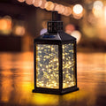 Warm White Solar Table Lantern with 40 LEDs