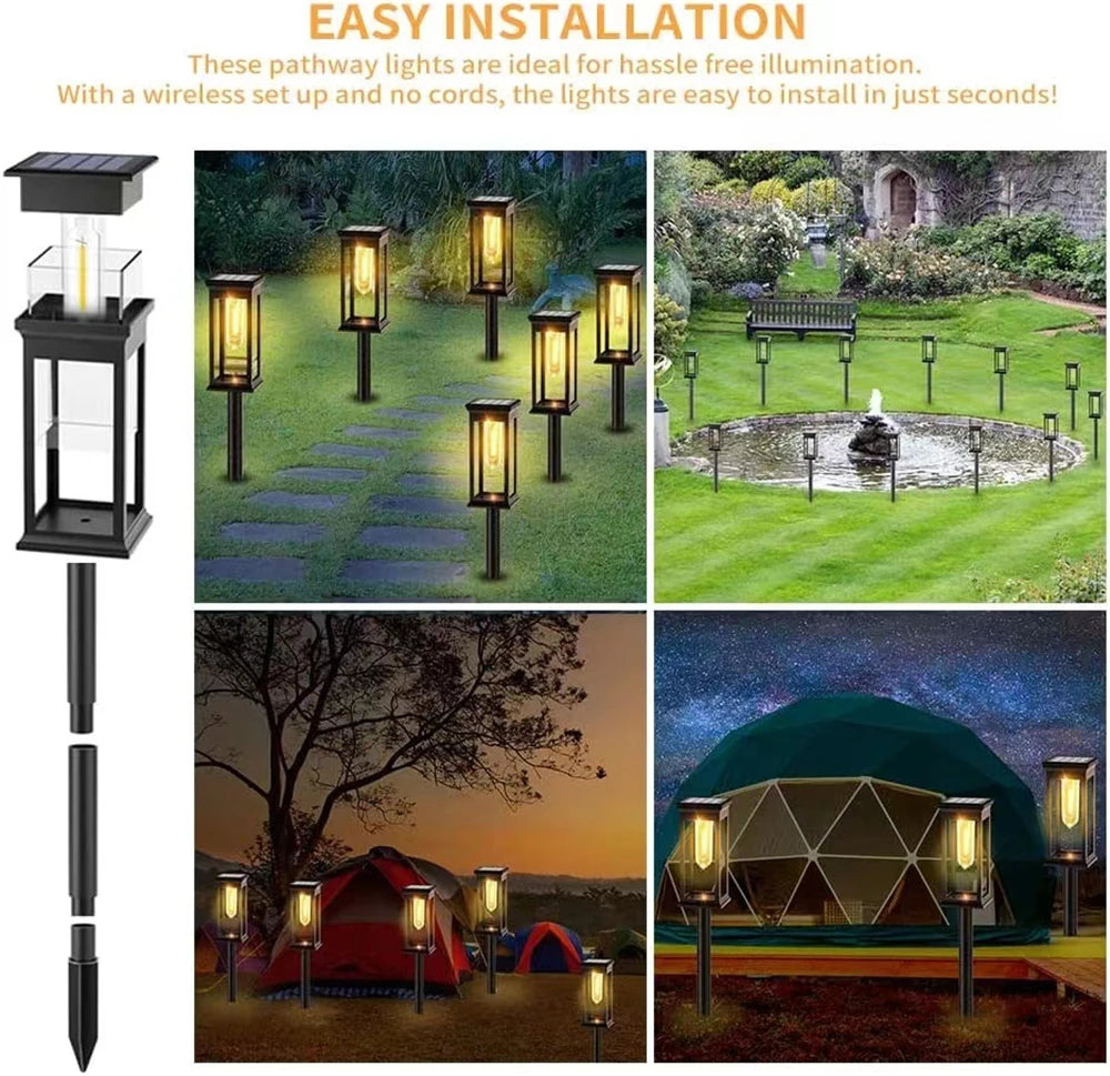 IP65 Solar Pathway Lights for Garden and Walkway
