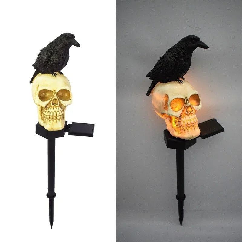 Halloween Skeleton Ghost Light for Outdoor Party Decor