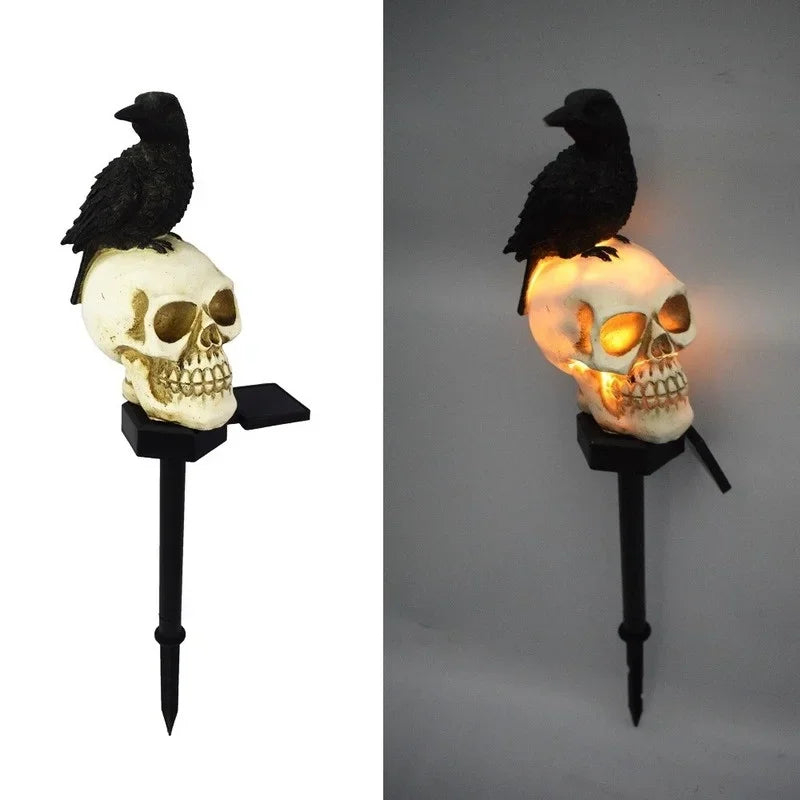 Halloween Skeleton Ghost Light for Outdoor Party Decor