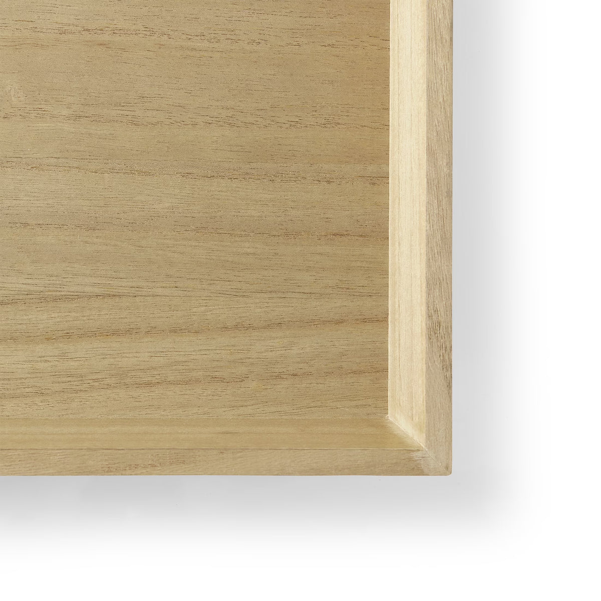 (2 Pack)  Basic Wood Tray, 12" X 16", Oak