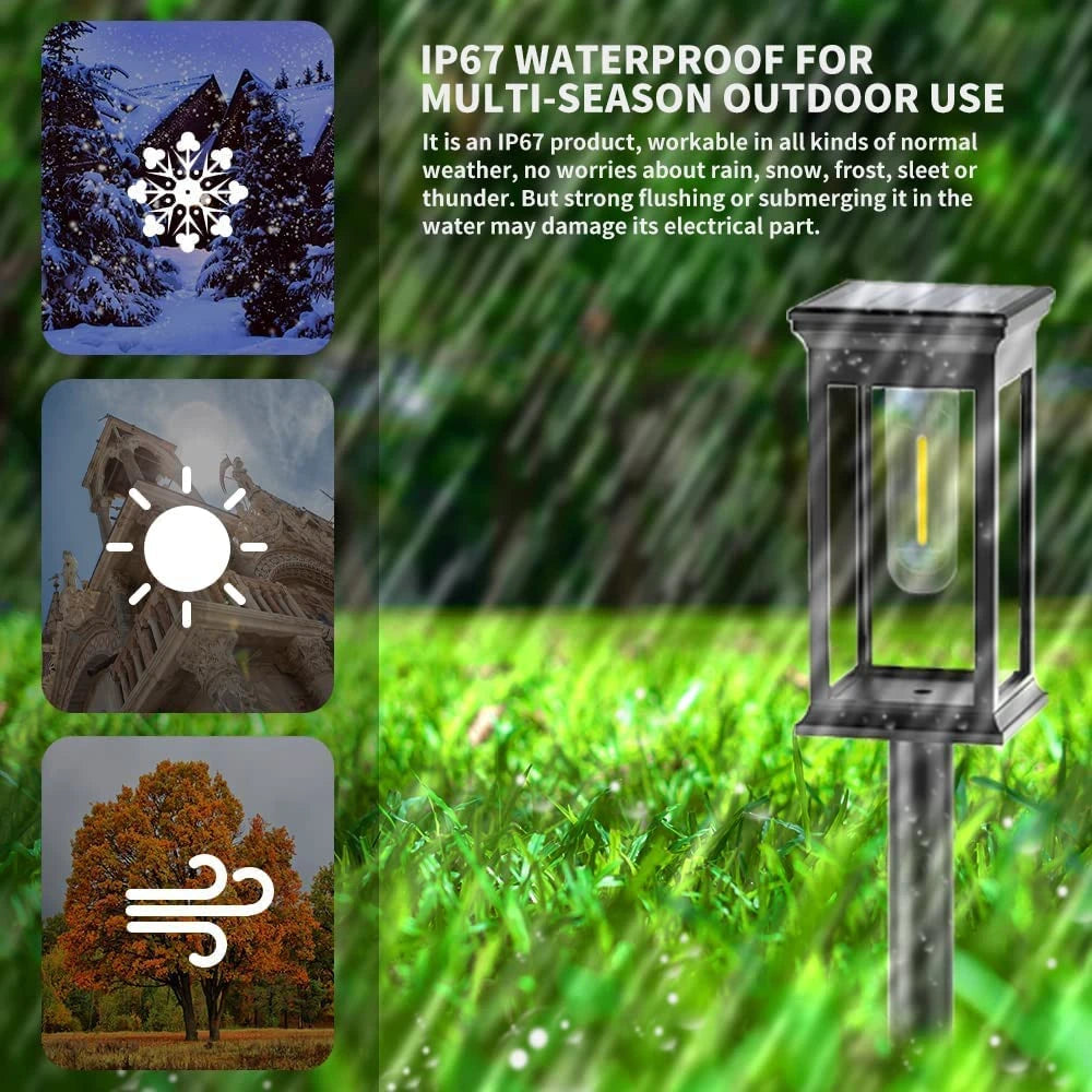 IP65 Solar Pathway Lights for Garden and Walkway
