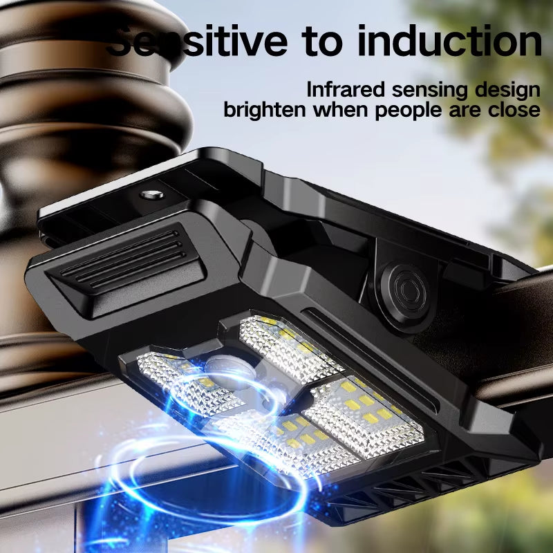 Smart Sensor Solar Clip-On Outdoor Garden Light