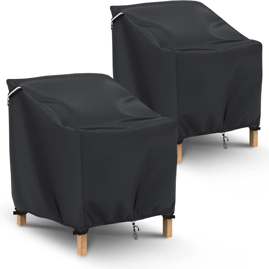 Waterproof Patio Chair Covers, 2-Pack, 32 x 37 x 36 Inches