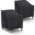 Waterproof Patio Chair Covers, 2-Pack, 32 x 37 x 36 Inches