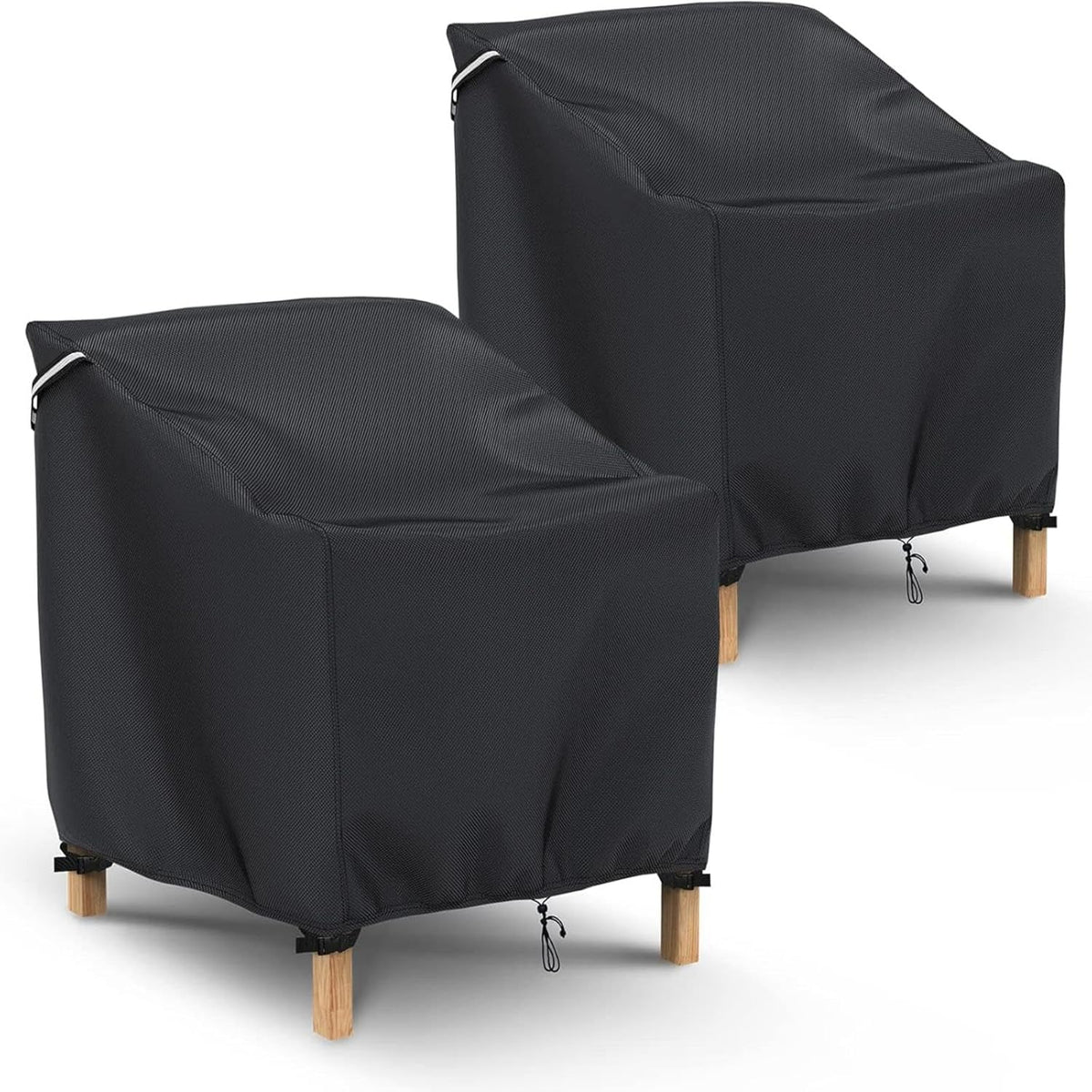 Waterproof Patio Chair Covers, 2-Pack, 32 x 37 x 36 Inches