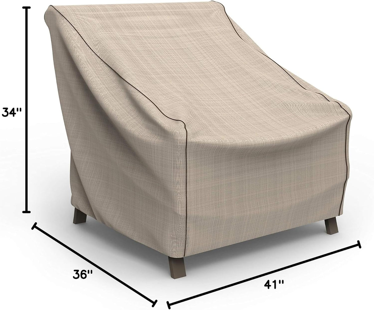 Waterproof Garden Chair Covers, 2-Pack, 41 x 36 x 34 Inches