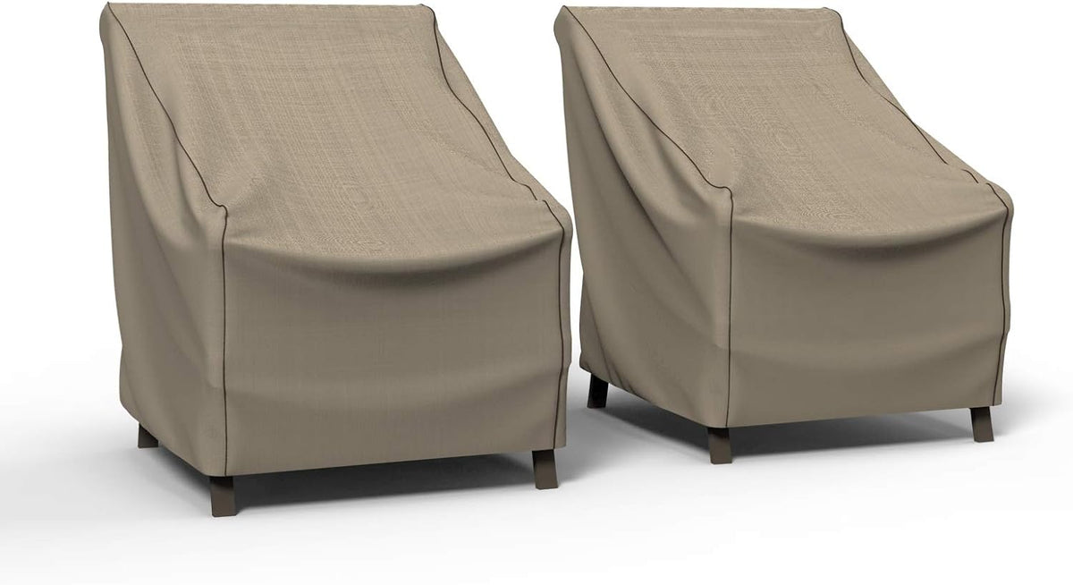Waterproof Garden Chair Covers, 2-Pack, 41 x 36 x 34 Inches