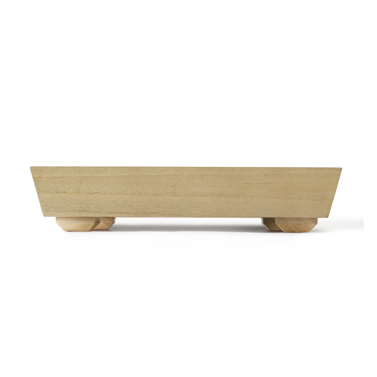 (2 Pack)  Basic Wood Tray, 12" X 16", Oak