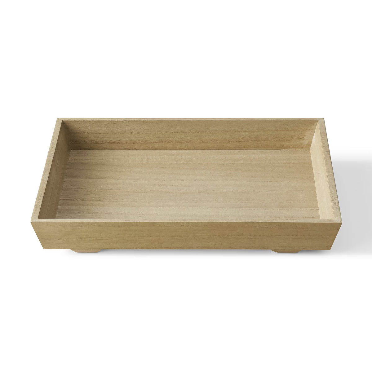 (2 Pack)  Basic Wood Tray, 12" X 16", Oak