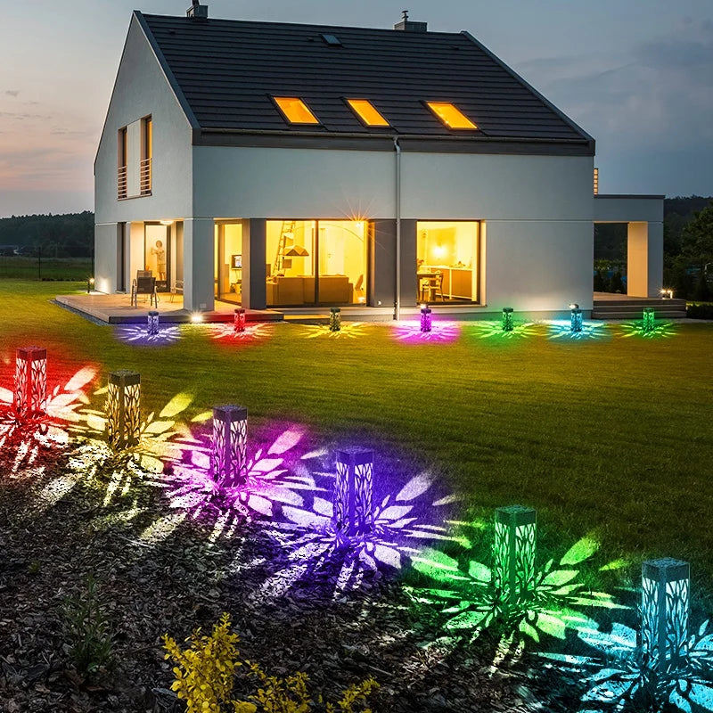 IP65 Solar Pathway Lights with Auto On/Off for Garden