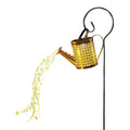 Solar Watering Can Lantern with Cascading Lights