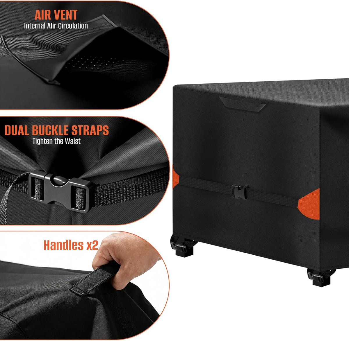 76 x 54-Inch 600D Waterproof Table and Chair Cover