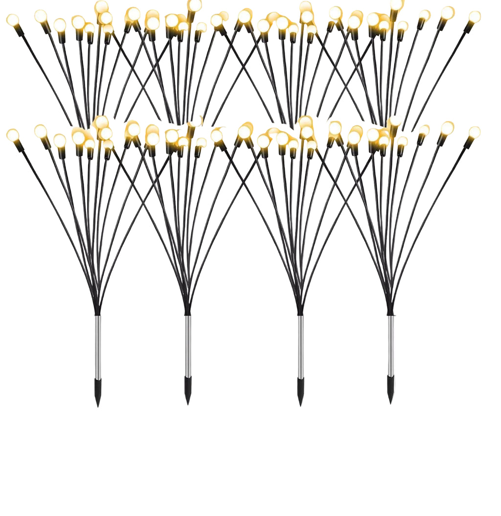 Solar Firefly Garden Lights with Swaying LEDs