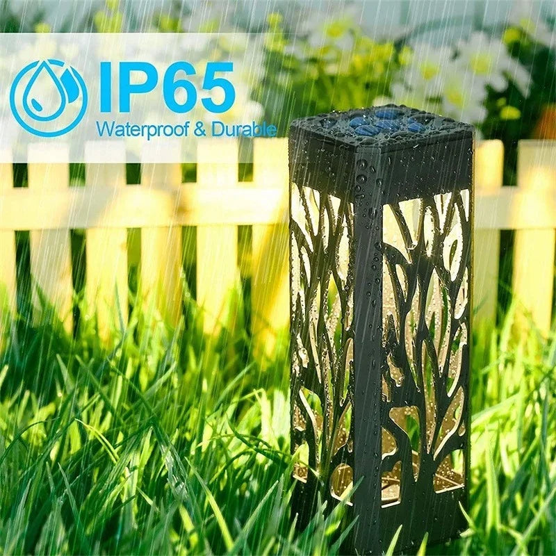 IP65 Solar Pathway Lights with Auto On/Off for Garden