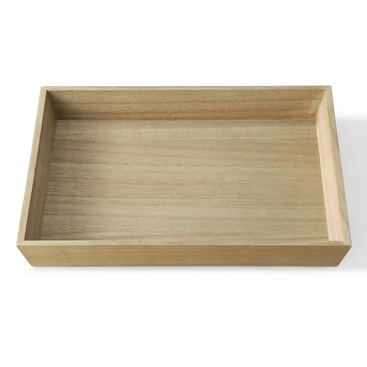 (2 Pack)  Basic Wood Tray, 12" X 16", Oak