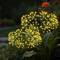 Solar Firework Garden Lights, 2-Pack, 160 LEDs, Warm White