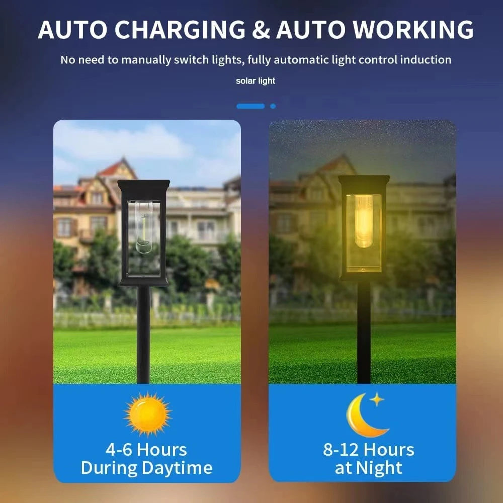 IP65 Solar Pathway Lights for Garden and Walkway