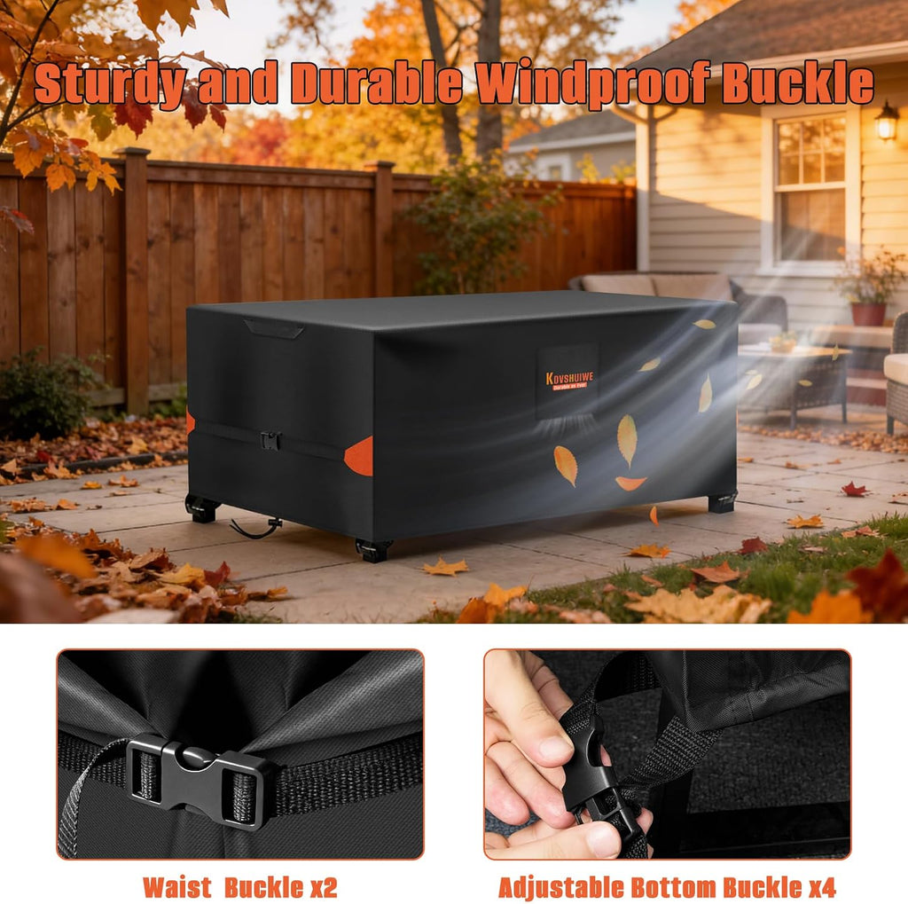 76 x 54-Inch 600D Waterproof Table and Chair Cover