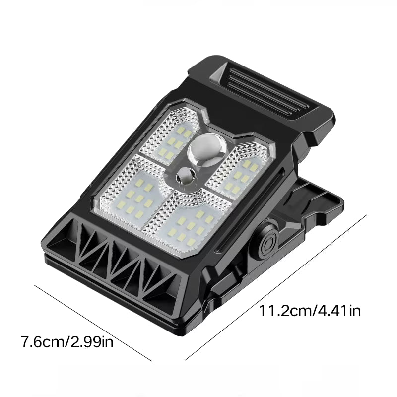 Smart Sensor Solar Clip-On Outdoor Garden Light